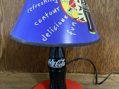Vintage 1997 Coke ~ Coca-Cola Lamp