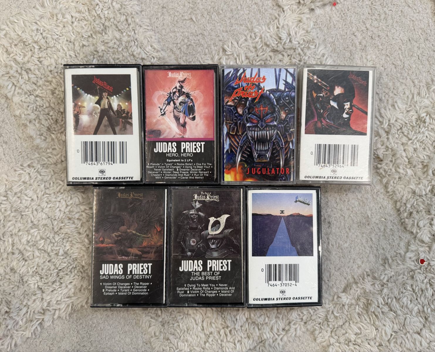 Judas Priest cassettes