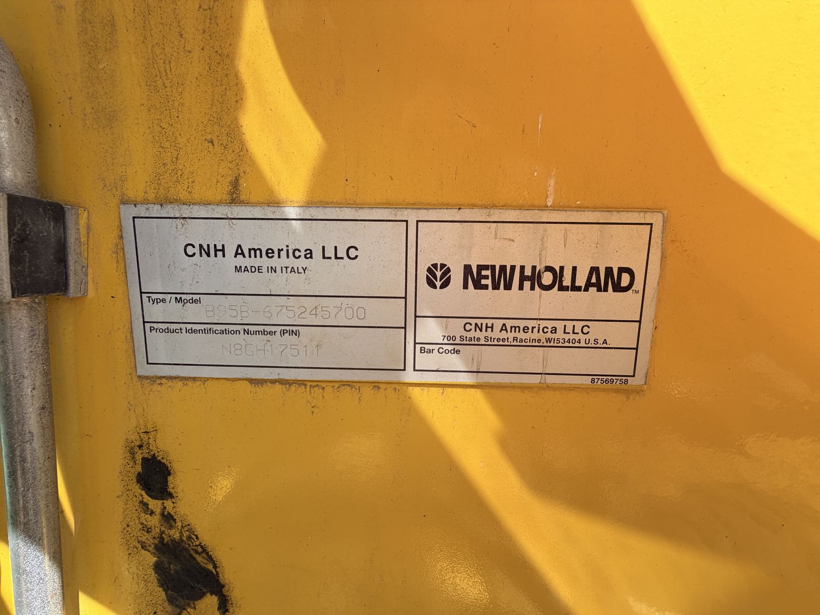 2008 New Holland RG170.B Motor Grader