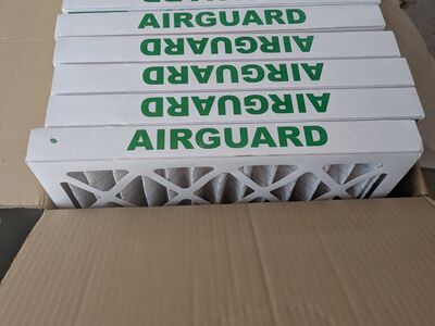 10 Brand new airguard filters 18-In x 24x2