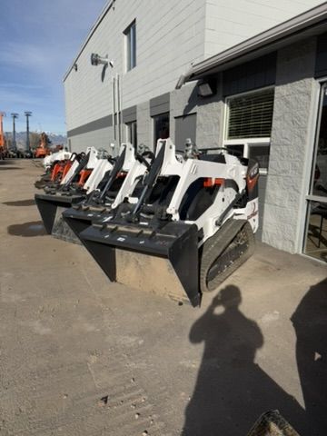 Bobcat MT120 Mini Skid Steer Rental – Stand-On Track Loader That Fits Through Gates - $185 Half day