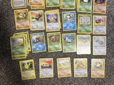 87 Jungle Vintage Pokemon Cards!