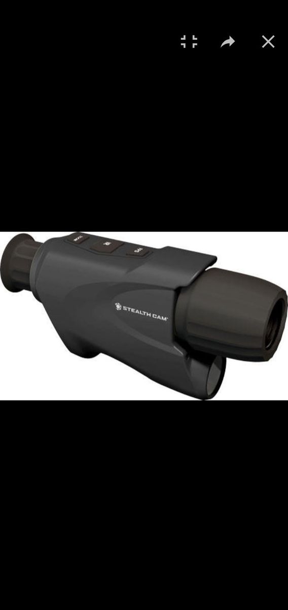 Stealth Cam Digital Night Vision Monocular - 9x Range, Black, Excellent Condition