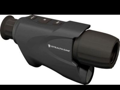Stealth Cam Digital Night Vision Monocular - 9x Range, Black, Excellent Condition