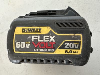DeWalt 60V Flexvolt 6.0AH Battery