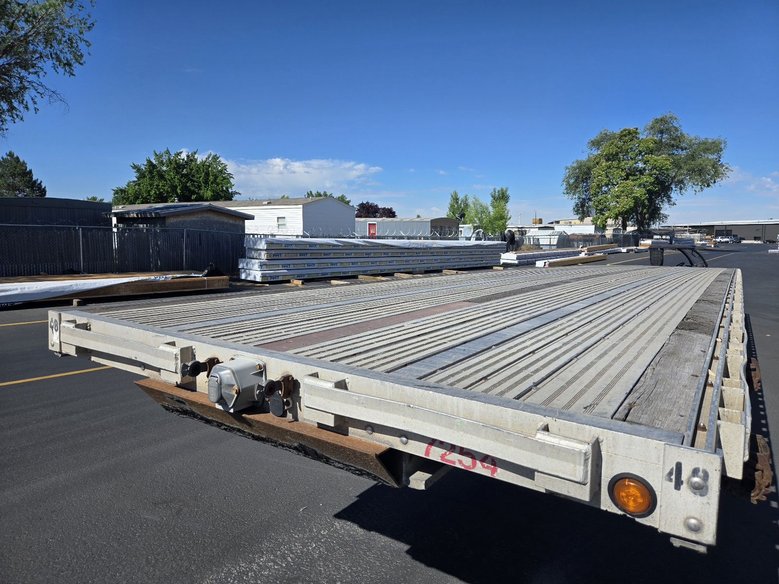 2000 Chaparral 48’x96” Steel Flatbed Trailer