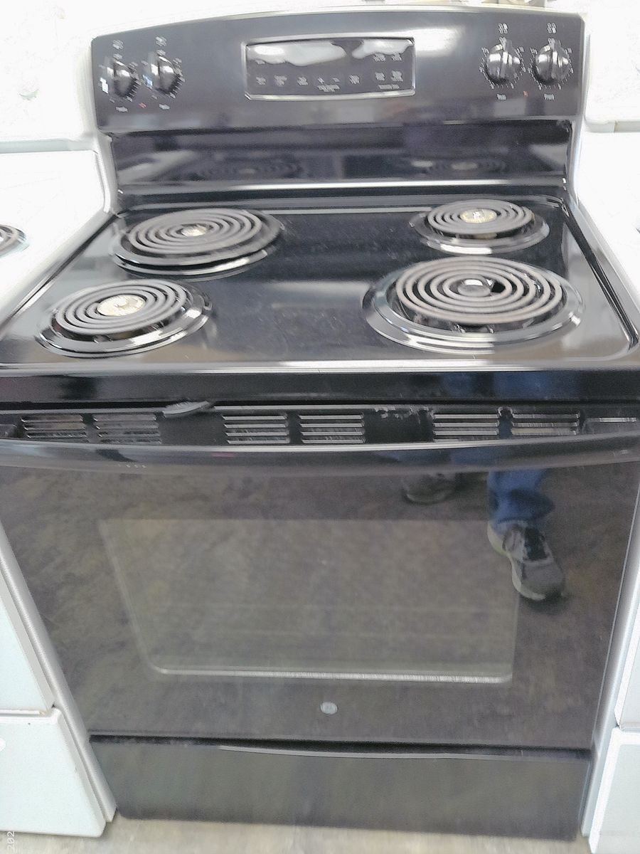 Black Electric Stove~90 Day Guarantee