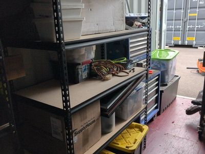 Industrial Boltless Storage Shelving Unit - 5-Shelf, Heavy Duty, Garage/Workshop Organizer