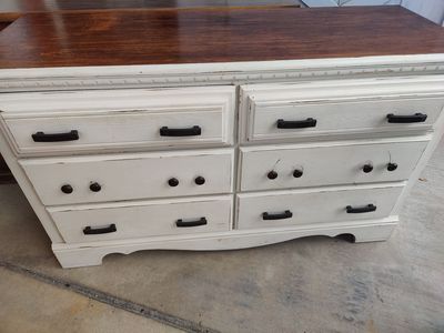 Six Drawer Vintage Dresser