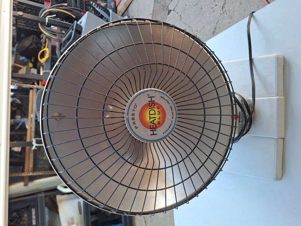 Presto heat dish plus heater