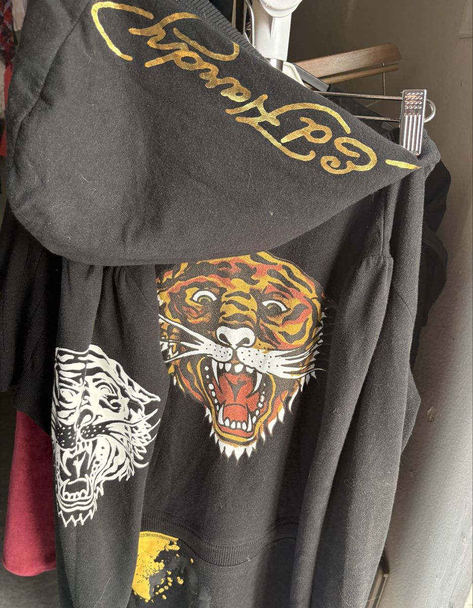 Ed Hardy dress and hats