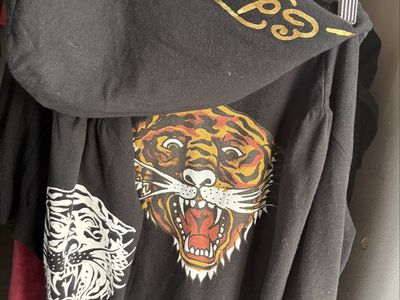 Ed Hardy dress and hats