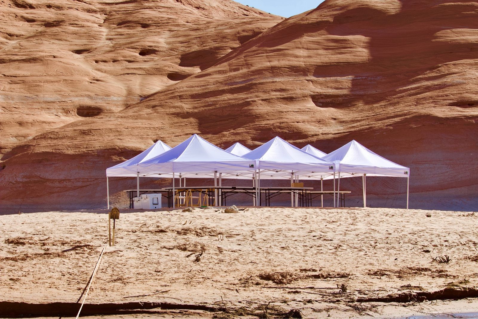 10x10 White Tent / Canopy Rental with Sidewalls
