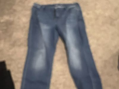 Old Navy Size 18 High-Rise Wow Straight Blue Jeans Denim