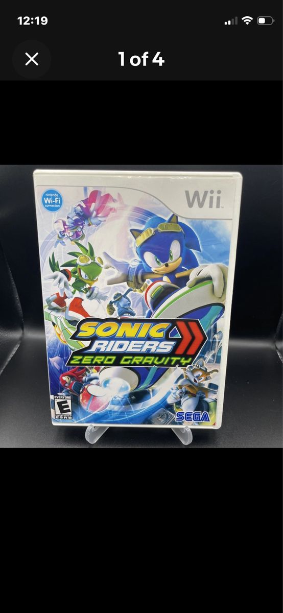 Sonic Riders: Zero Gravity - Nintendo Wii (2008) - Complete w/ Manual, Excellent Condition