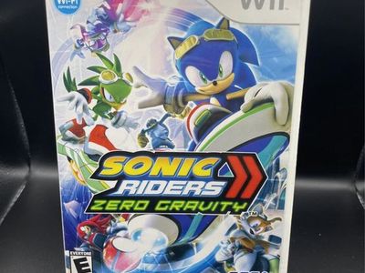 Sonic Riders: Zero Gravity - Nintendo Wii (2008) - Complete w/ Manual, Excellent Condition