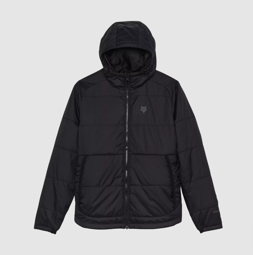 Fox Racing Womens Small Ridgeway Jacket, Black (33118-001-S-L-BIN10)