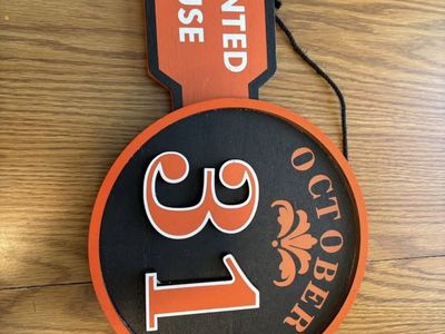 Brand New Halloween Sign