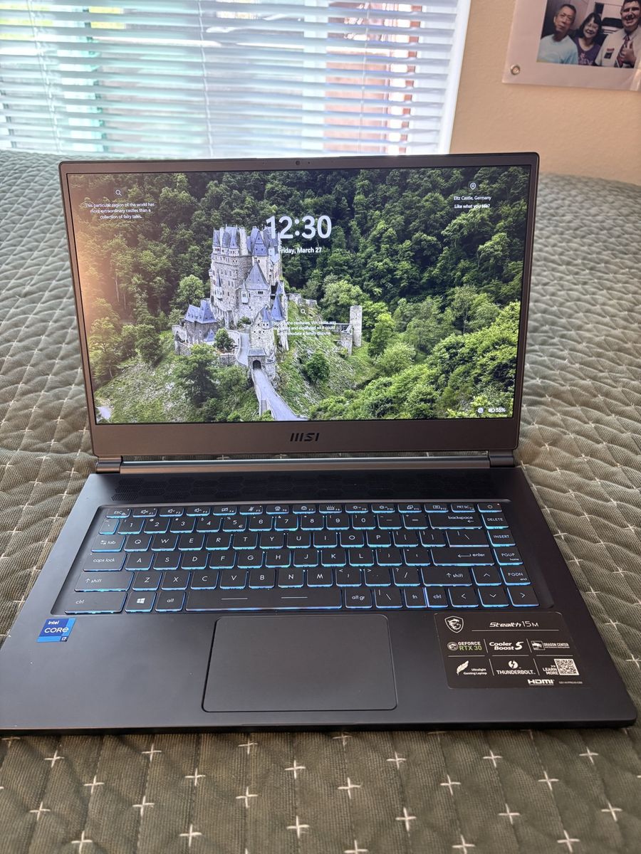 MSI Stealth 15M RTX 3060 Gaming Laptop