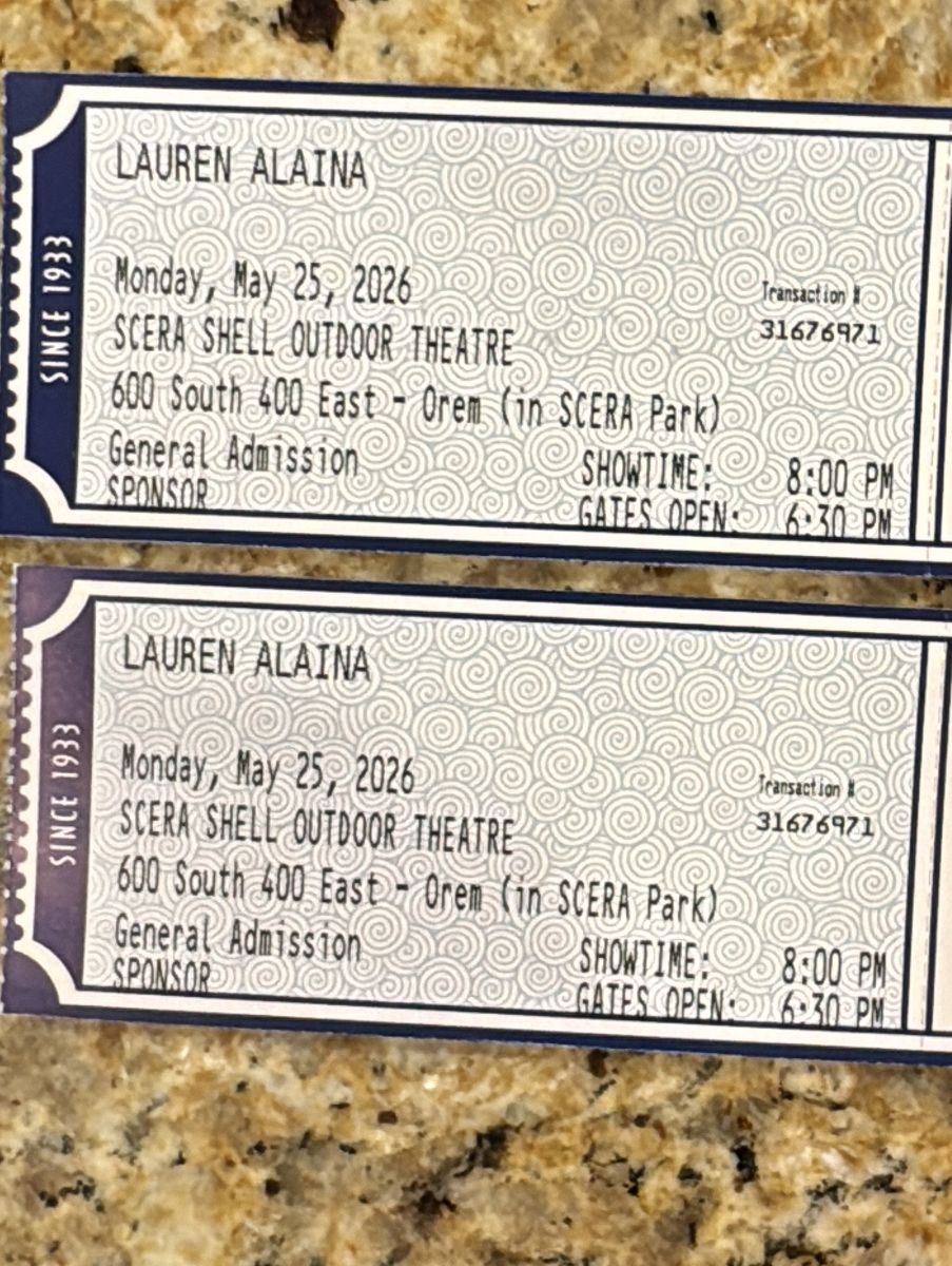 Lauren Alaina Tickets May 25, 2026