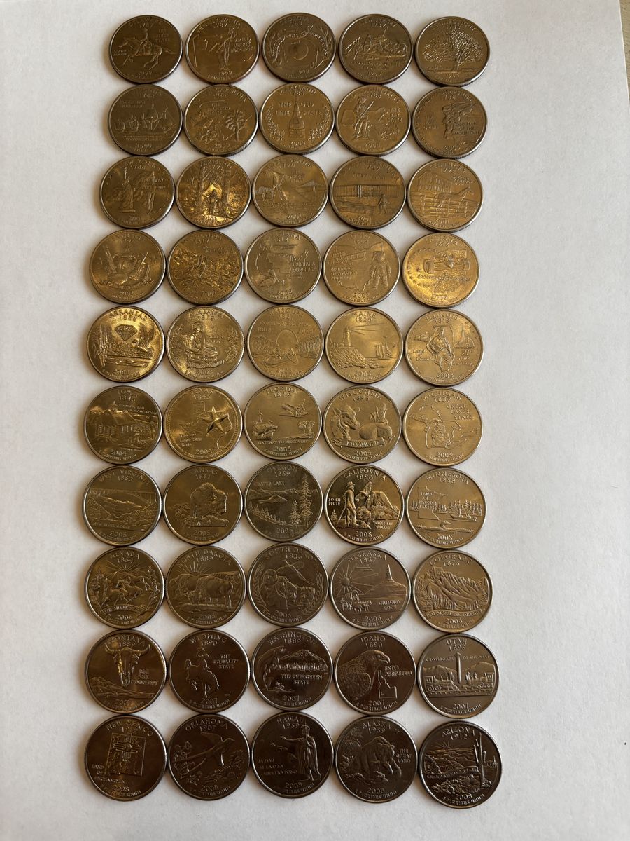1999-2008 Statehood Quarter Collection