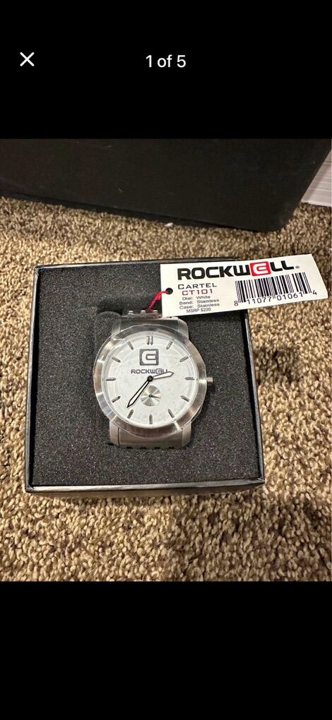 New, Never Worn Rockwell Cartel