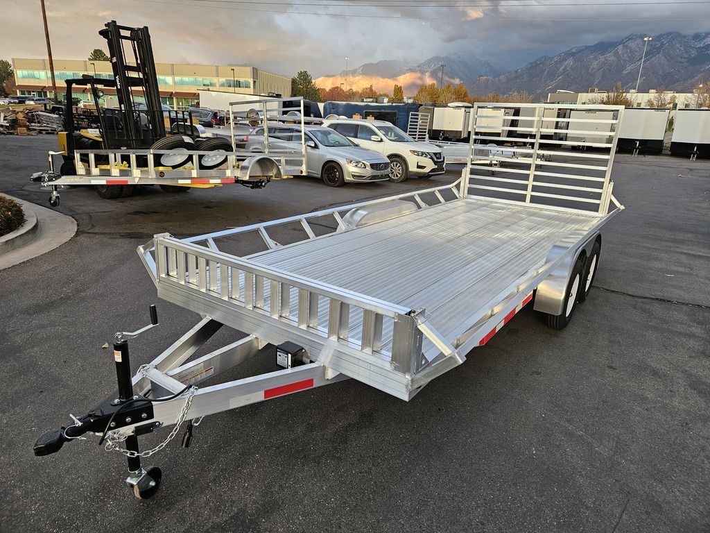 7x18 Utility ATV/UTV All Aluminum Deck Side Load Baughman BAUGHMAN 2026