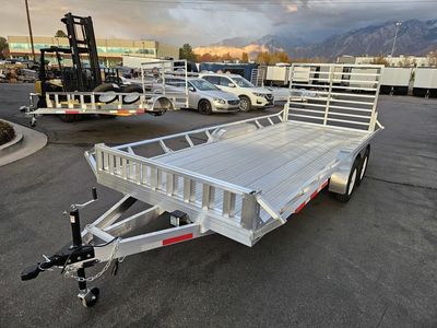 7x18 Utility ATV/UTV All Aluminum Deck Side Load Baughman BAUGHMAN 2026