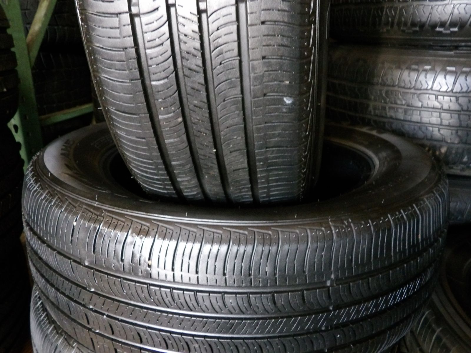 225/60R17 NEXEN NPRIZ AH5 PAIR OF TWO USED TIRES 