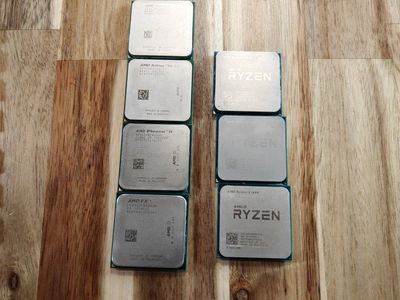 AMD CPU Mega Lot! AM4/AM3/AM2+