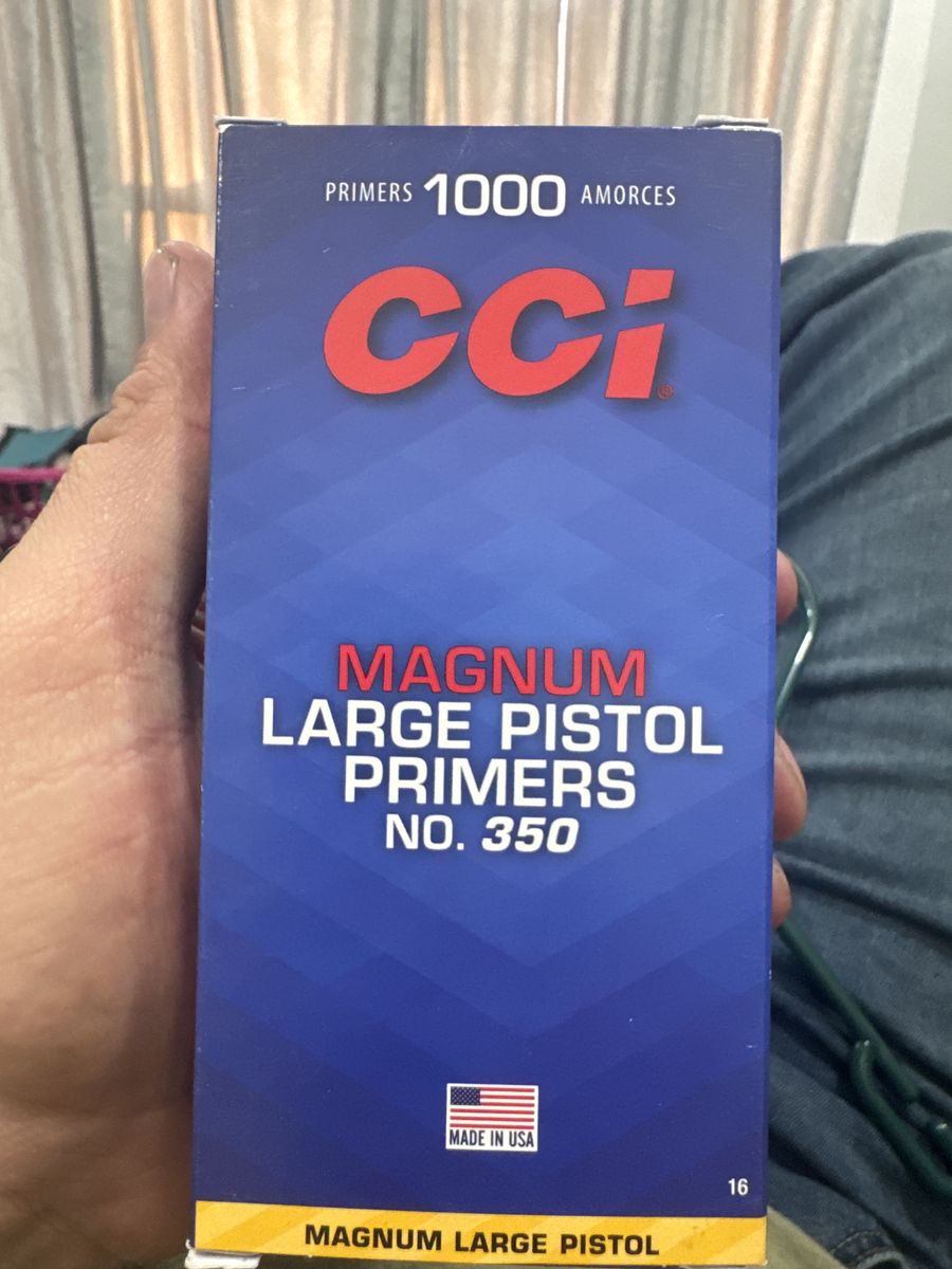 Large pistol primers
