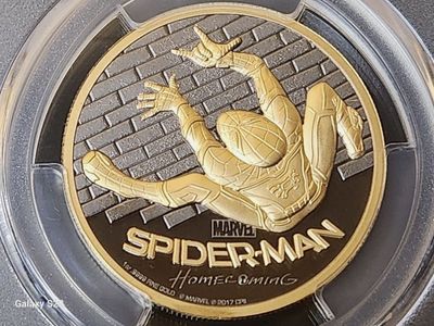 RARE .999 spiderman super collectible Gold coin