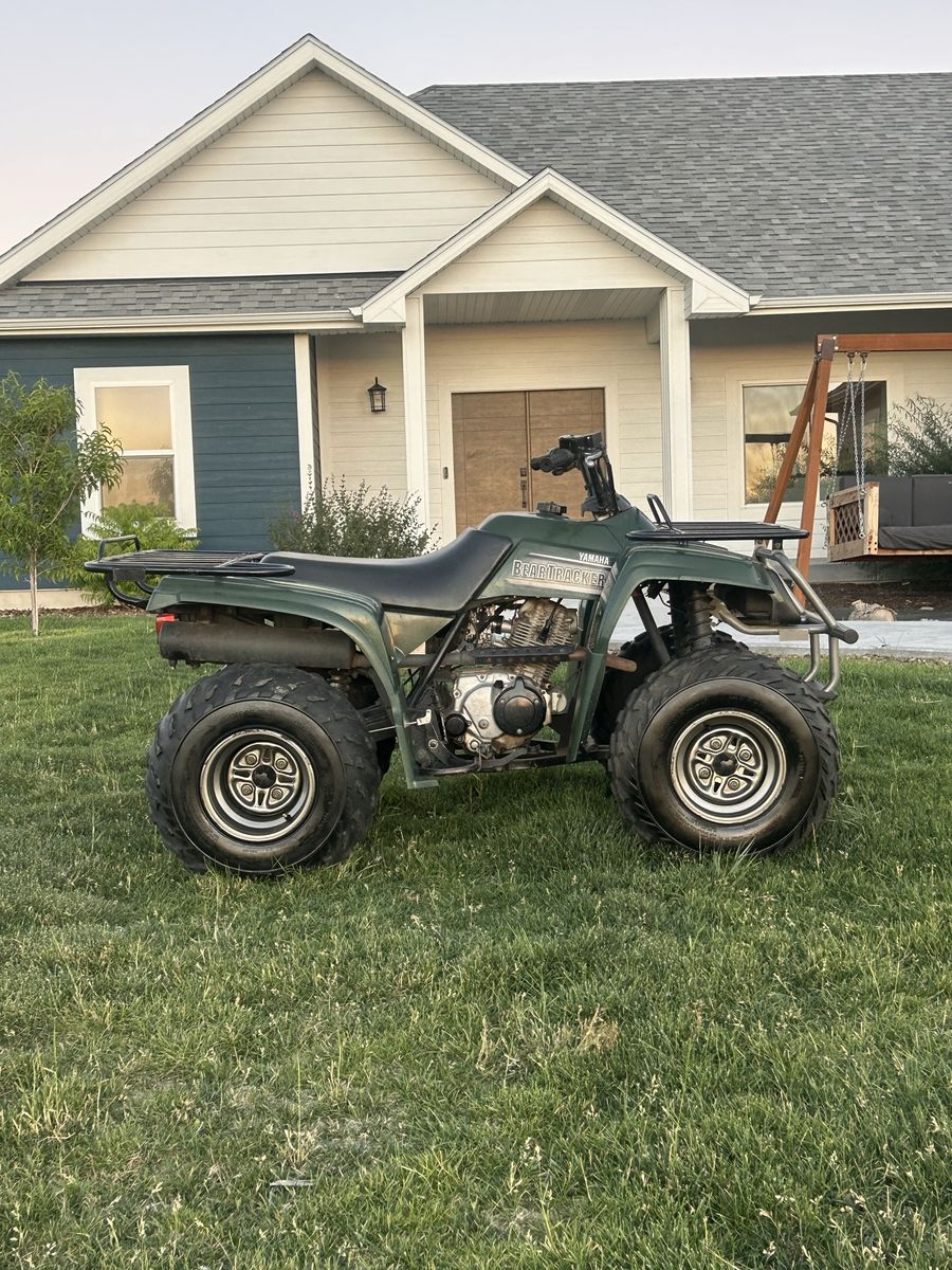 Yamaha BearTracker YFM250 ATV - Dark Green, Used, Reliable Off-Road Vehicle