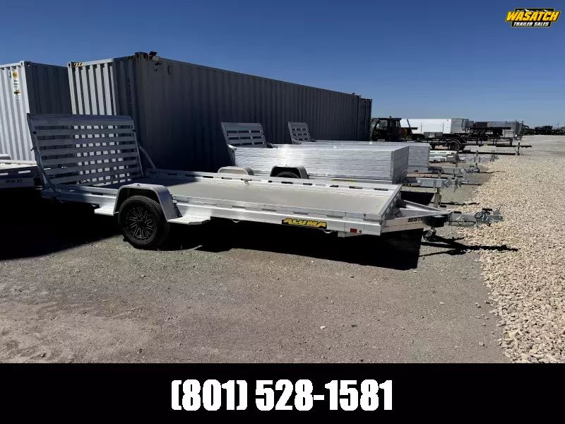 2026 Aluma 8015 7x15 SxS Aluminum Utility Trailer