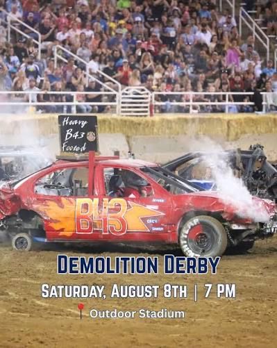 Weber County Fair Demolition Derby Tickets - Sec 501 Row C- 5 Tickets 8/08