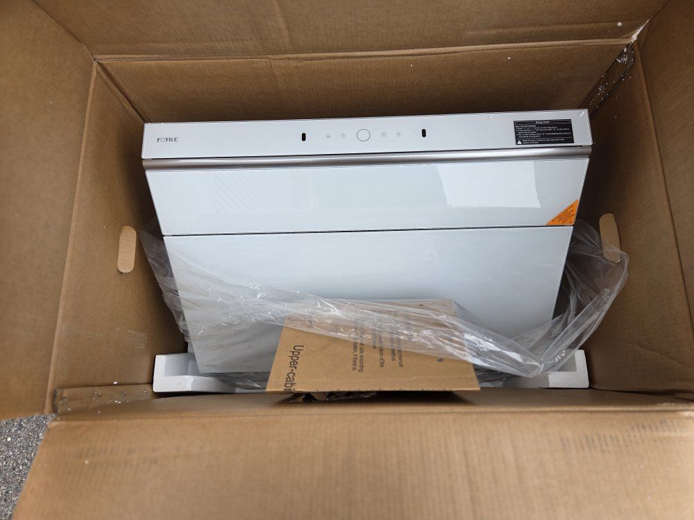 Fotile JQG7505-W 30"  under cabinet range hood