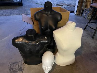 Mannequin Head And Bodies