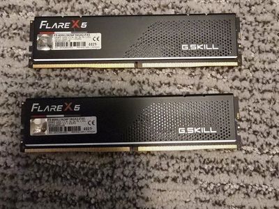 G SKILL DDR5 RAM. 16X2 32GB