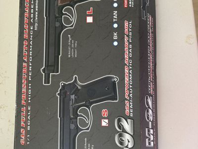 Beretta M92 WE Airsoft Gun