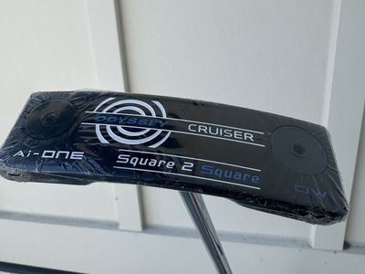 NEW Odyssey putter- Ai ONE square 2 Square double wide cruiser