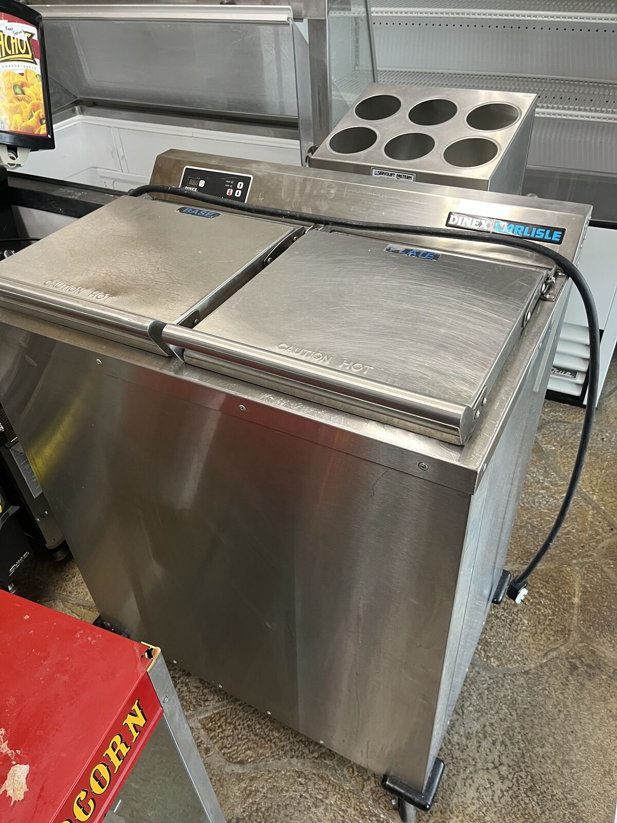 Dinex Combo Wax Base and Plate Heater