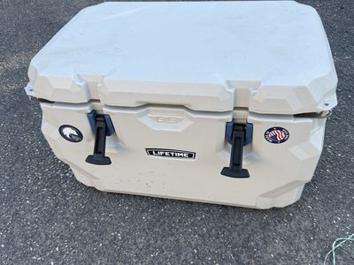 Lifetime High-Performance Hard Cooler - 65 Quart - Tan