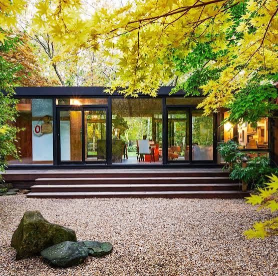 Modernist Glass home