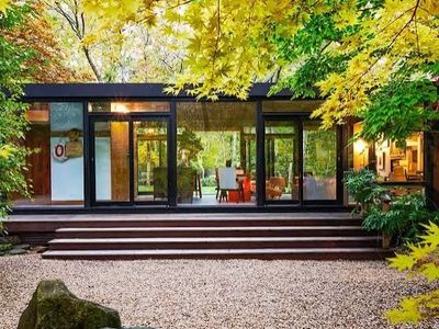 Modernist Glass home