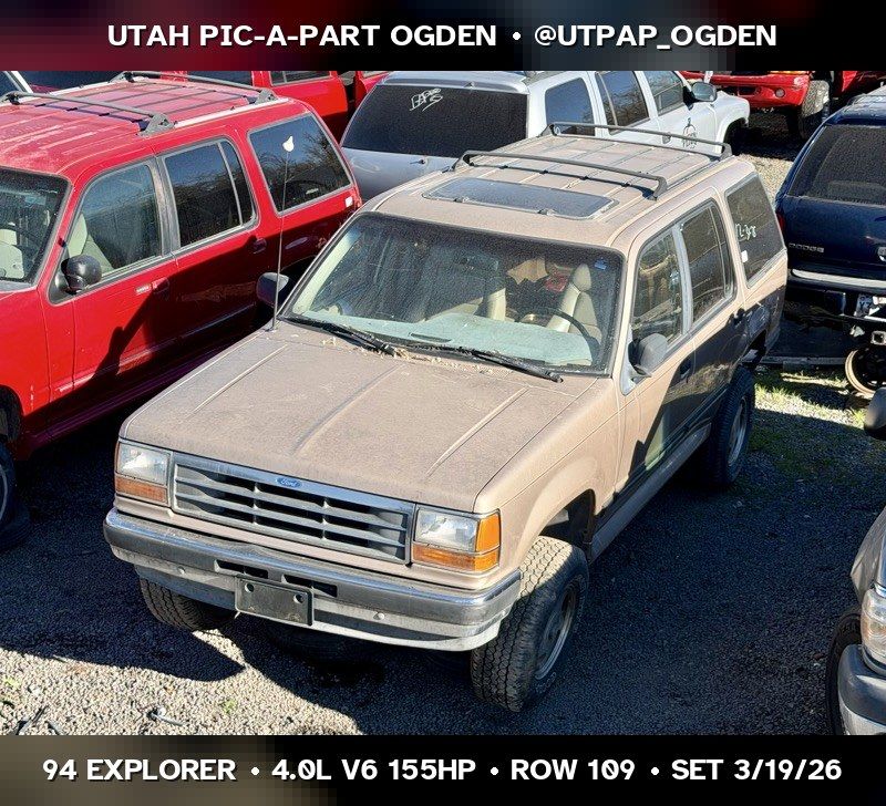 1994 Ford Explorer Parts - UTPAP Ogden