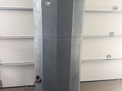 250 Gal Storm Tanker Environmental Supply Vertical Water Storage Tank