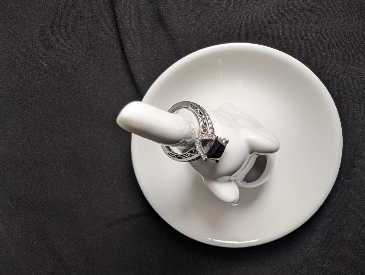 Black Diamond Ring