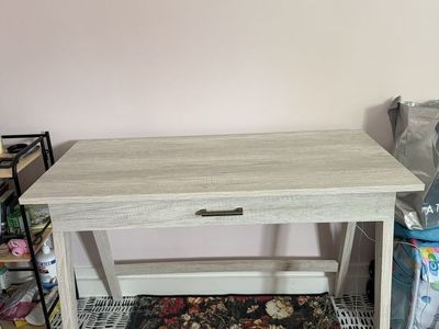 Desk and office chair