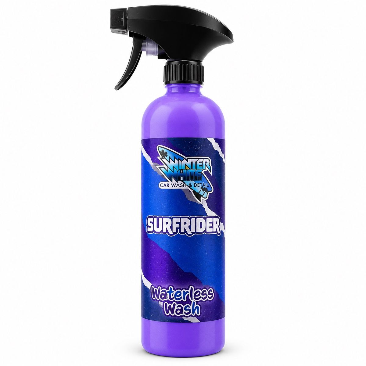 Winter White Surfrider Waterless Wash Spray Bottle 16 oz Auto Detail Cleaner