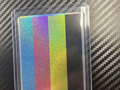 Color Misprint Error Card Great Condition Grade It!!!! Test Card Marvel !!